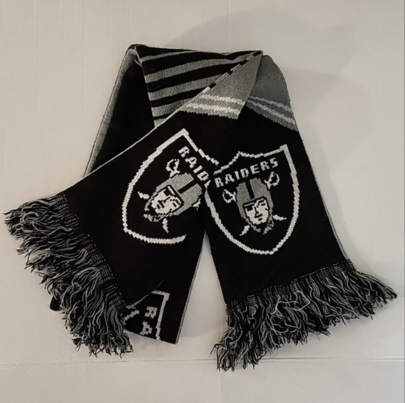 NFL Las Vegas Raiders Knit Beanie And Scarf - Picture 7 of 9